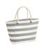 Nautical Tote Bag One Size Natural Grey Westford Mill-1
