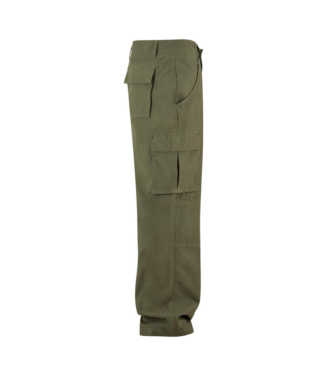 Pantalon À Poches Classic Homme Olive Build Your Brand-4
