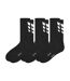 X3 paires de chaussettes noir erima 3 wings - 33/34-1