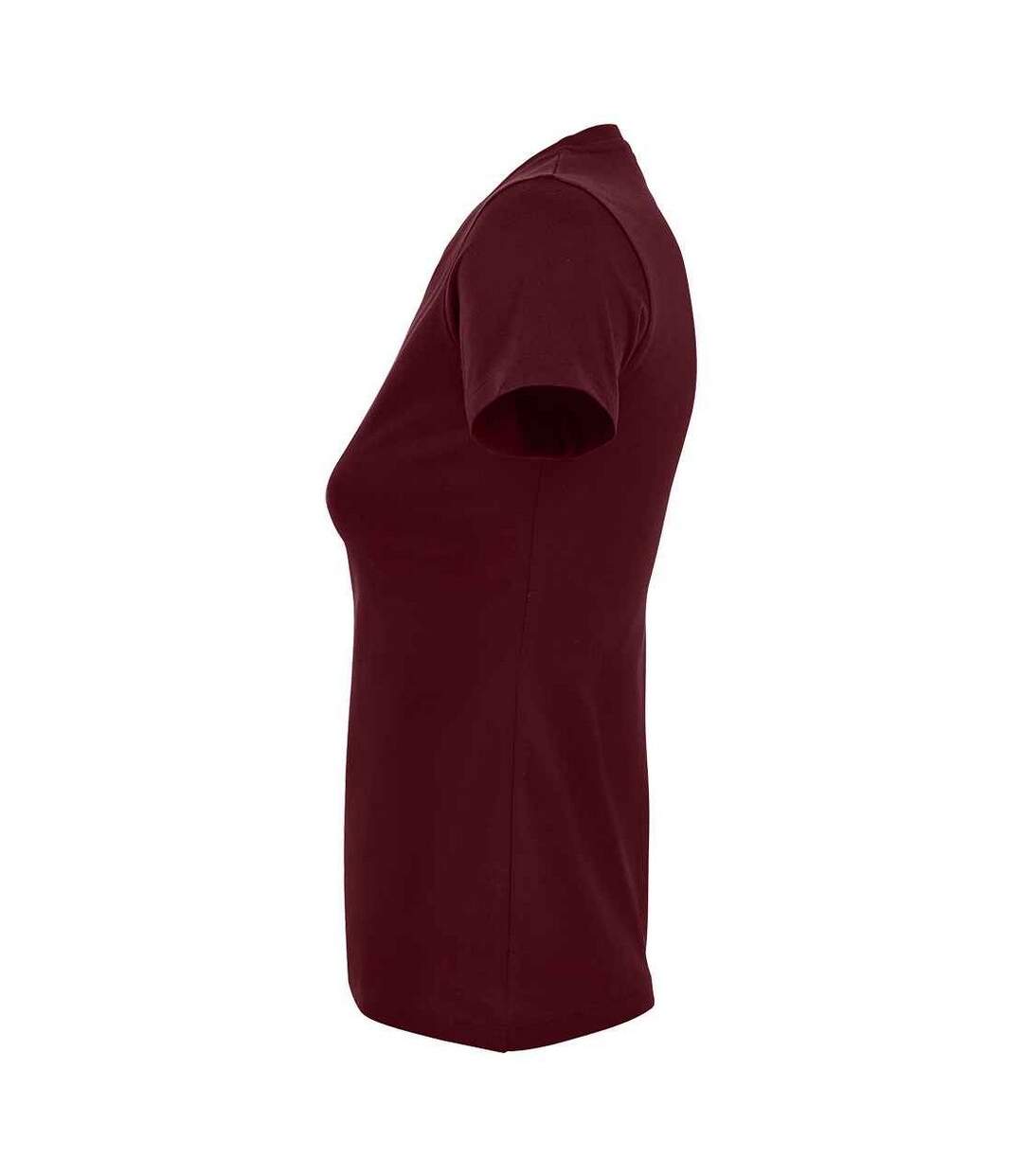 T-shirt Imperial Femme Bordeaux SOLS-3