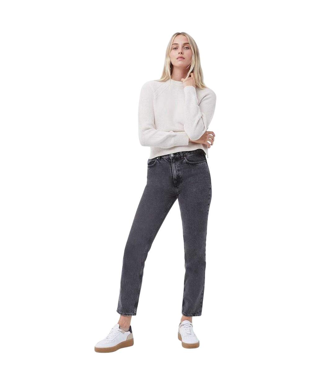 Pull Mozart Femme Blanc French Connection-4
