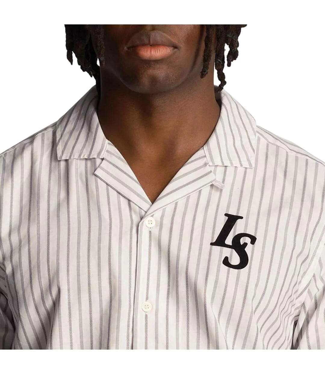 Chemise Motif Fines Rayures Homme Blanc Lyle & Scott-4