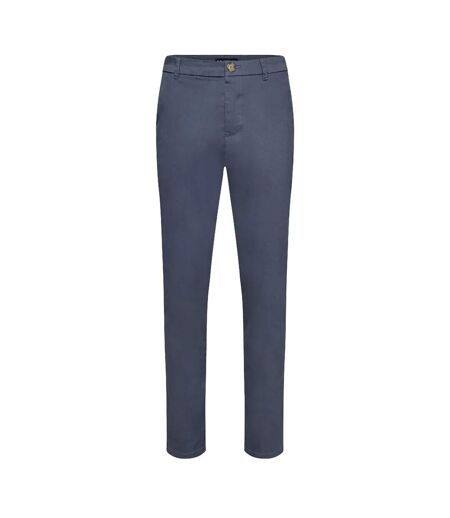 Mens Roysden Trousers Blue Crosshatch