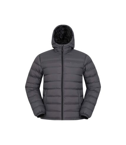 Doudoune matelassée seasons homme gris moyen Mountain Warehouse