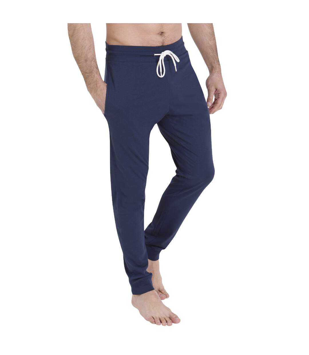 Pyjama long homme Waffle Athena-2
