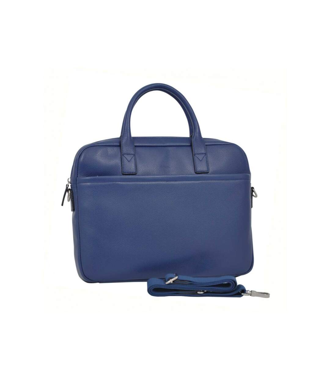 Katana - Cartable femme en cuir 14 - bleu - 7632-1