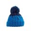 Bonnet Apres Adulte Azur Bleu Marine Oxford Beechfield-2
