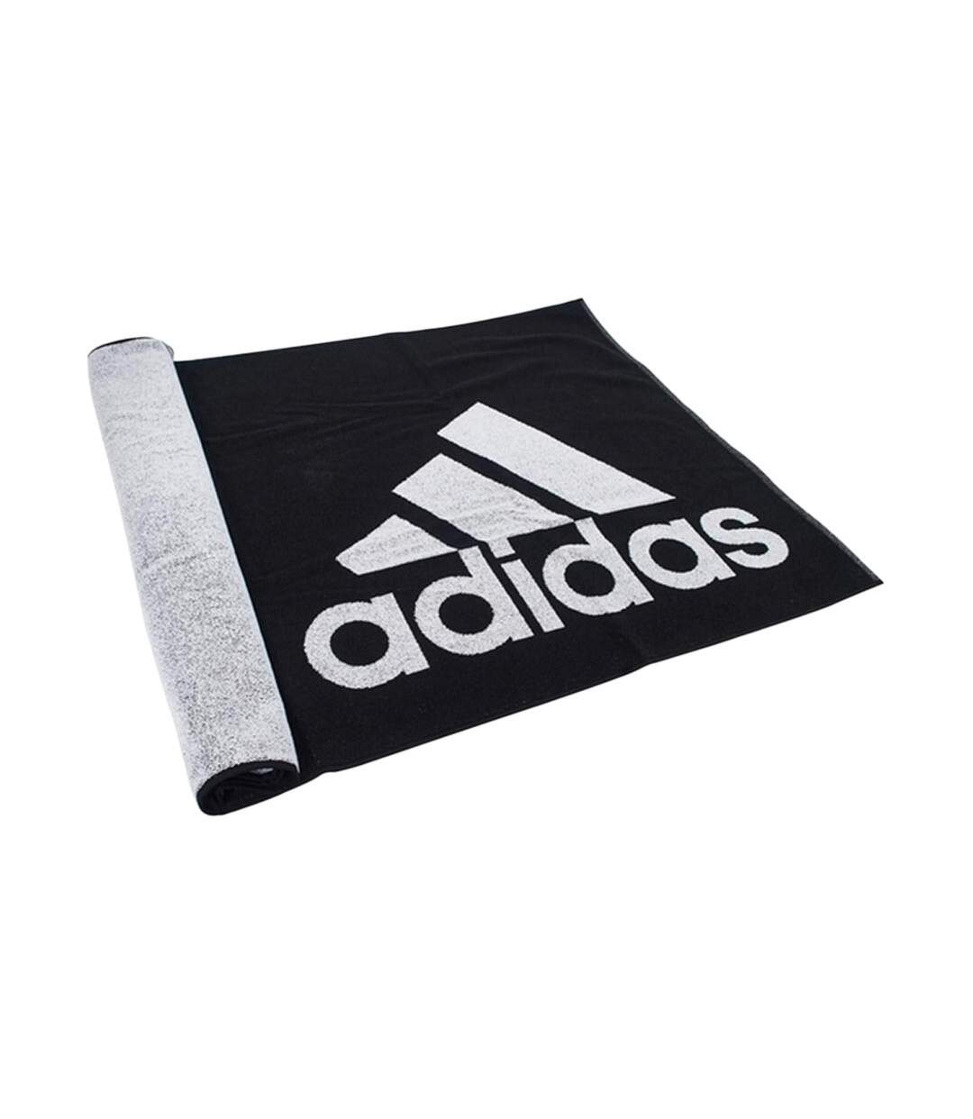 Serviette noire homme adidas towel - taille unique-1
