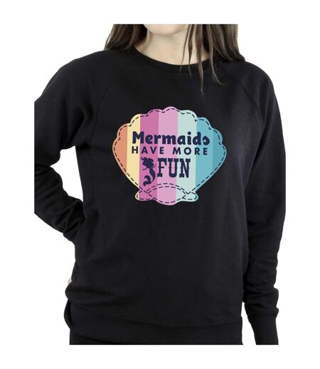 Disney - Sweat THE LITTLE MERMAID FUN - Femme (Noir) - UTBI23396