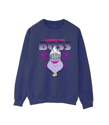 Disney Sweatshirt The Little Mermaid Ursula Mum Is The Boss - Femmes/Ladies (Bleu marine) - UTBI42330