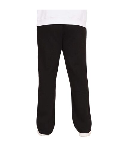 Casual Classics Mens Blended Core Ringspun Cotton Relaxed Fit Sweatpants (Black) - UTAB621