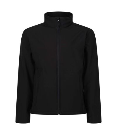 Regatta Reid Mens Softshell Wind Resistant Water Repellent Jacket (Black) - UTRG1599