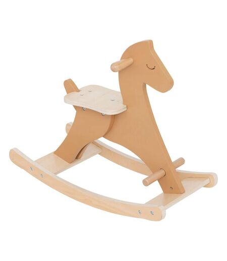 Cheval à Bascule en Bois Lago 64cm Marron