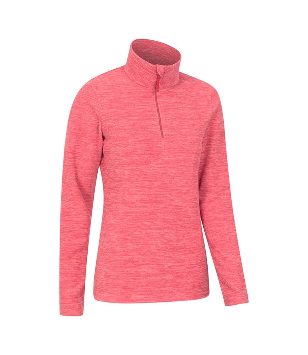 Womens/ladies snowdon melange fleece top winetasting Mountain Warehouse