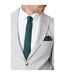 Mens tie & pocket square set one size emerald Burton