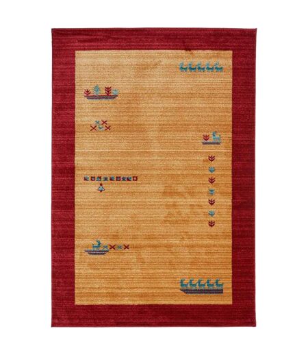 Tapis salon et chambre tissé motif simple CHOBAY 7