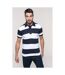 Polo rugby rayé manches courtes Kariban 100% coton-4