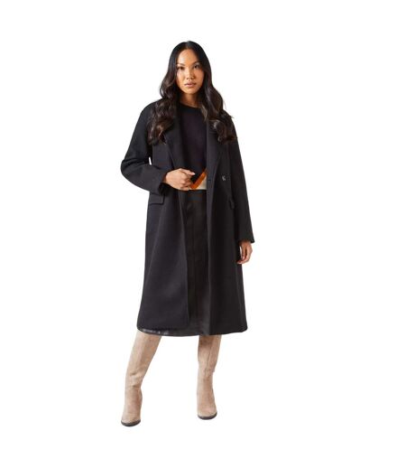 Manteau croisé femme noir Principles