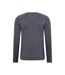 Haut Thermique Manches Longues Motif/style Détail Contrasté Ventina Homme Anthracite Mountain Warehouse-2
