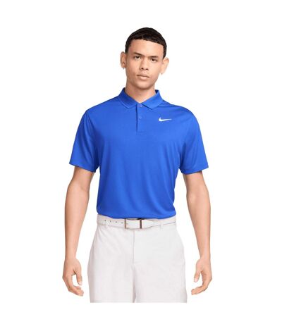 Polo Motif/style Uni Victory Homme Bleu Roi Blanc Nike
