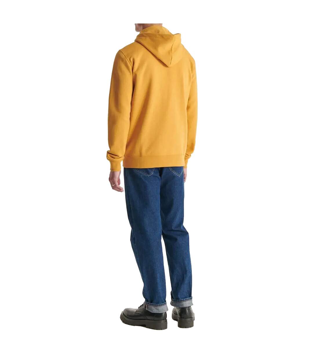 Veste À Capuche Mexico Homme Jaune Jott-3