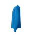 Mens Basic Long-sleeved T-shirt Royal Blue Clique-3
