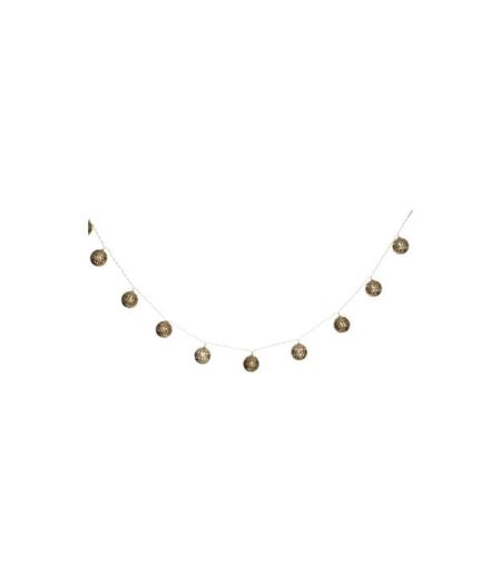 Guirlande Lumineuse Led 10 Boules 165cm Or