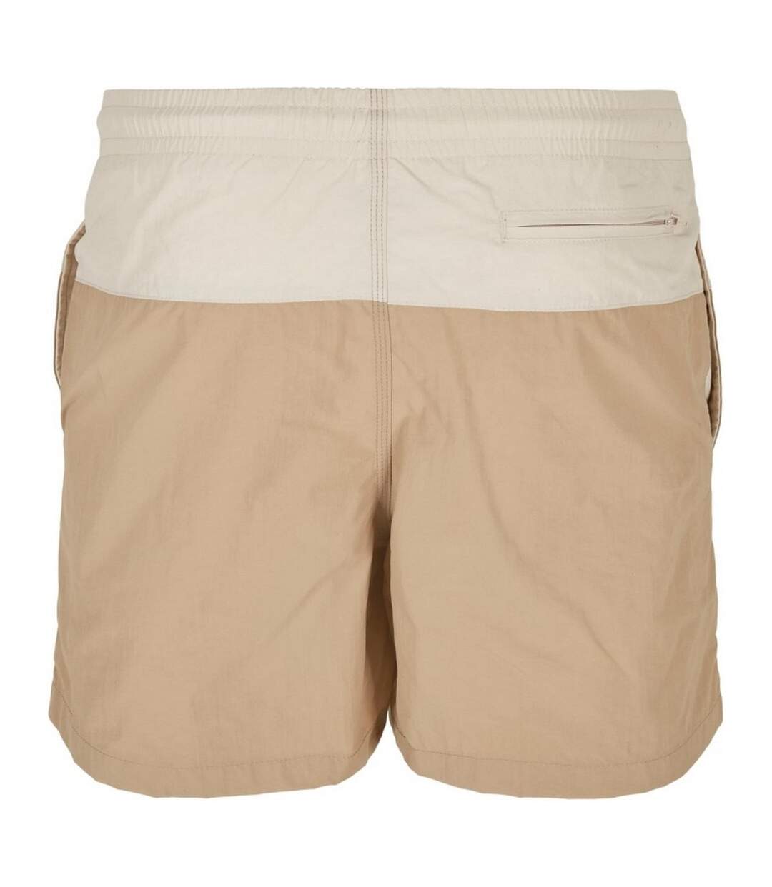 Short De Bain Motif/style Bloc Homme Beige Blanc Cassé Urban Classics-2
