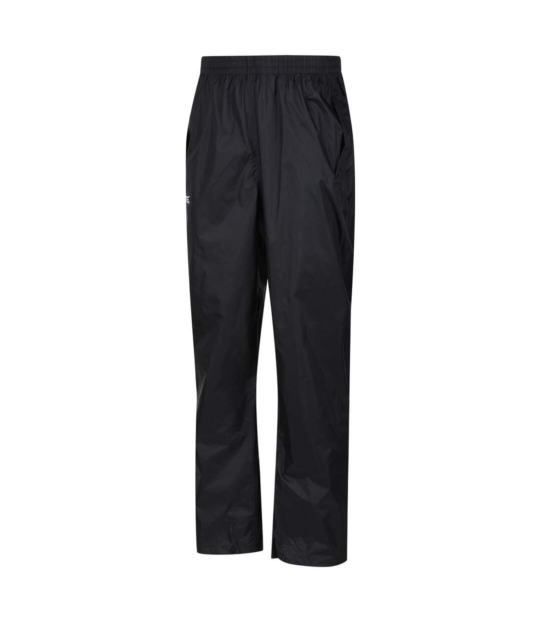 Regatta Great Outdoors Mens Classic Pack It Waterproof Overtrousers (Black) (XXXL)