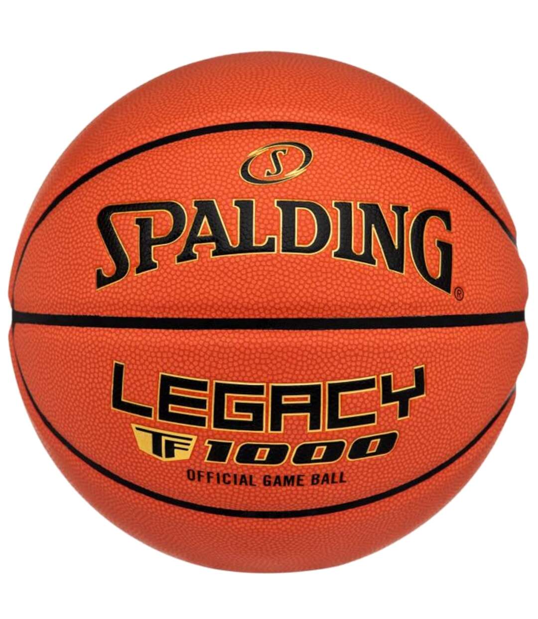 Ballon De Basket Motif/style Logo Tf-1000 Legacy Fiba Taille 6 Marron Spalding-1