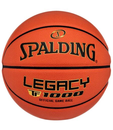 Ballon De Basket Motif/style Logo Tf-1000 Legacy Fiba Taille 6 Marron Spalding
