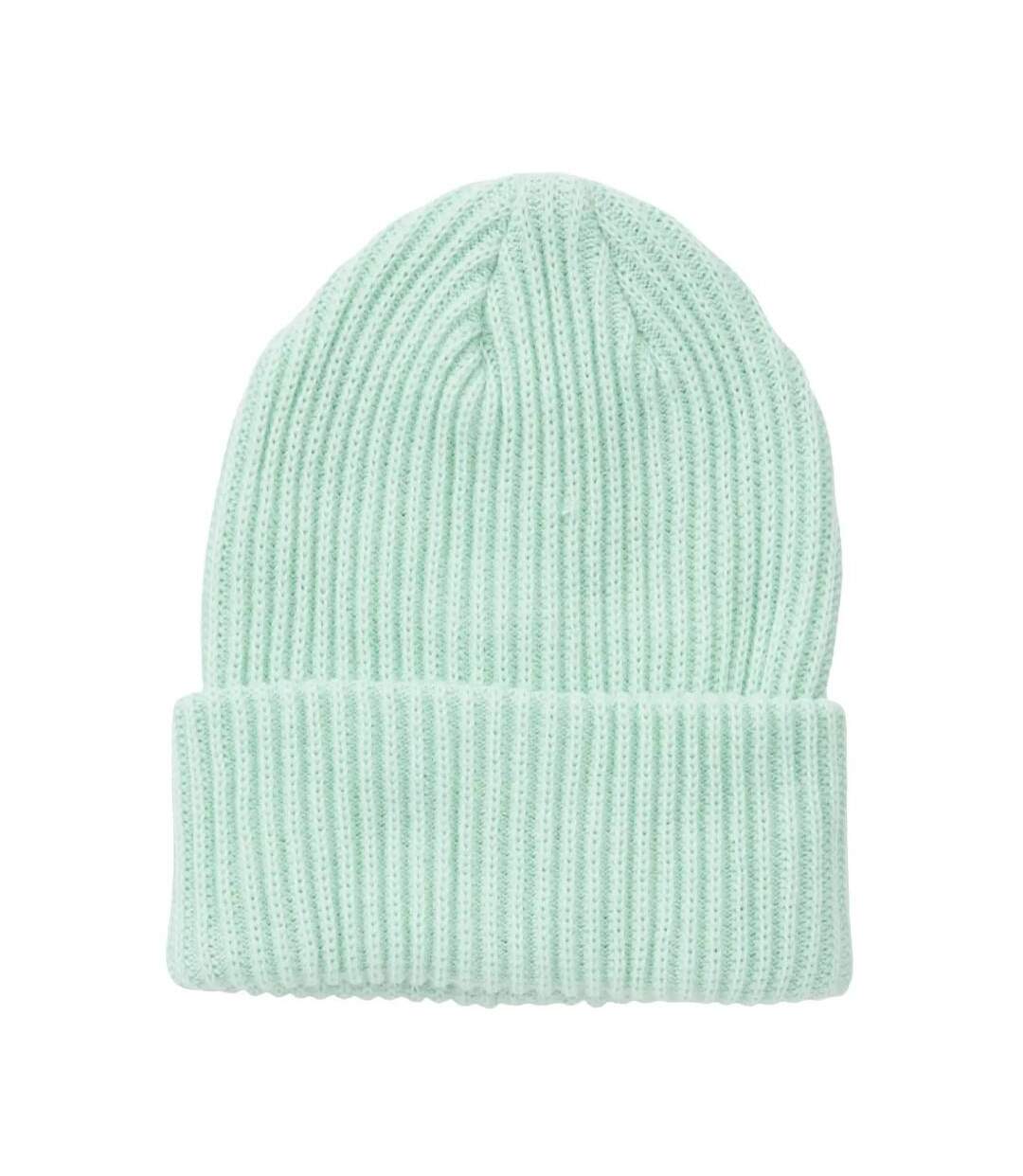 Bonnet vert d'eau femme pieces hexo-1