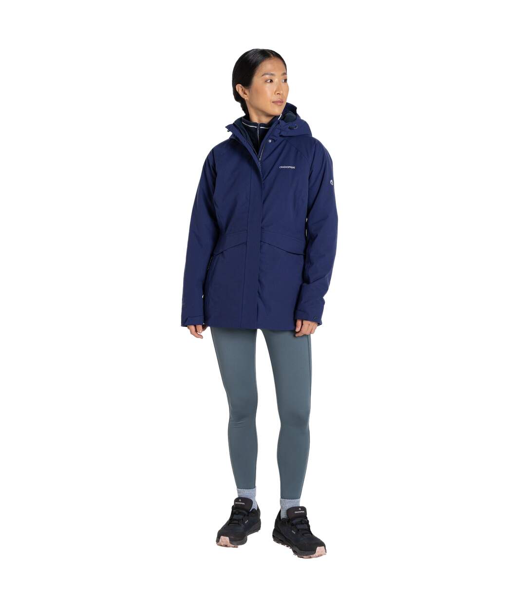 Veste imperméable caldbeck femme bleu indigo Craghoppers-3