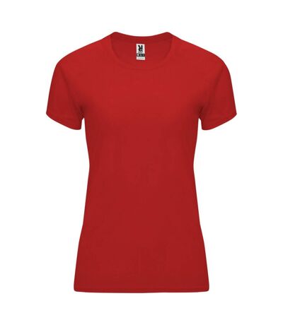 T-shirt bahrain femme rouge Roly