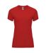 T-shirt bahrain femme rouge Roly