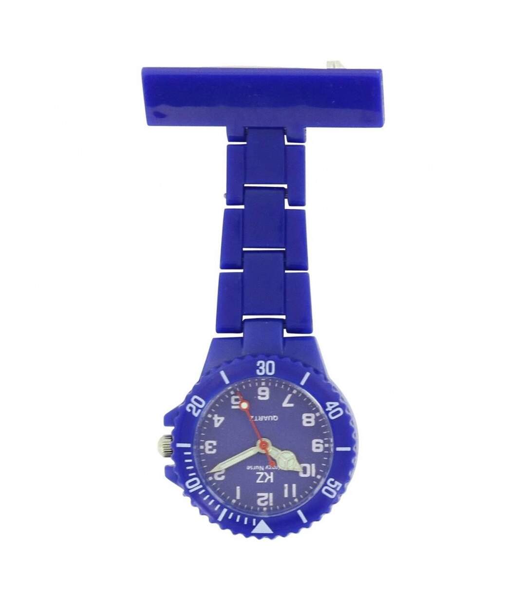 Montre infirmière Plastique Bleu broche 101-1