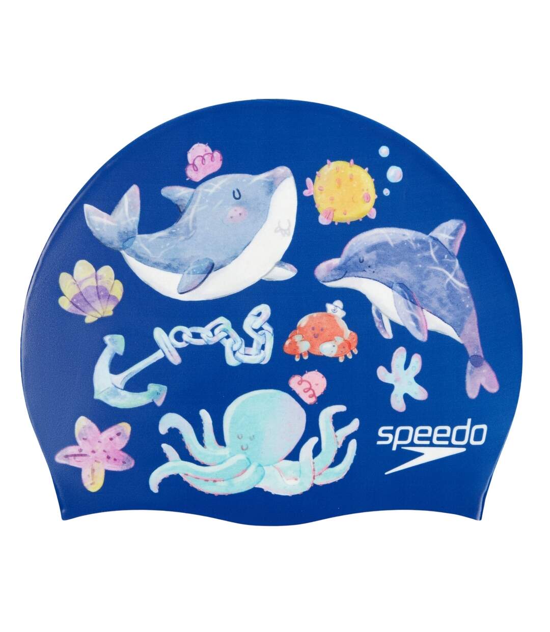 Bonnet De Bain Enfant Bleu Speedo-3