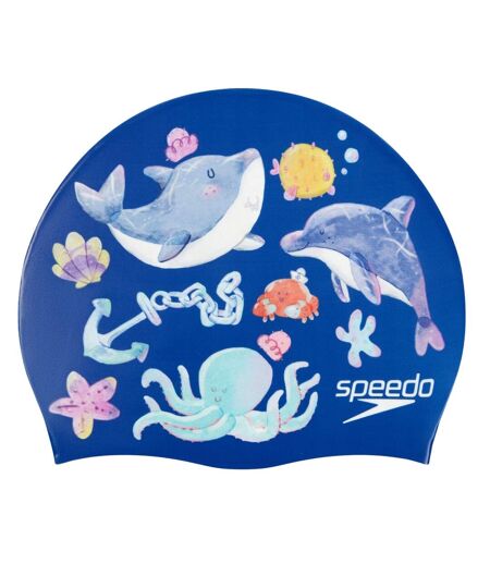 Bonnet De Bain Enfant Bleu Speedo