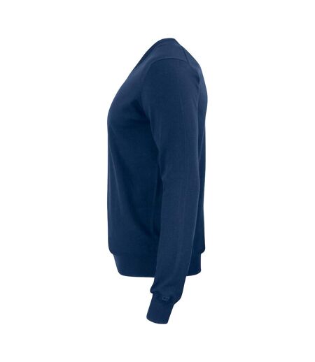 Mens Oakville V Neck Sweatshirt Dark Navy Cutter & Buck