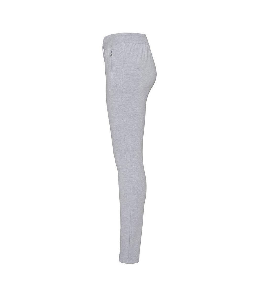 Hoods girlie pantalon de marche à jambe effilée femme gris AWDis-3