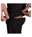 Pantalon Uni À Taille Mi-haute Semi-élastiquée 2-en-1 Kiwi Pro Homme Noir Craghoppers-4