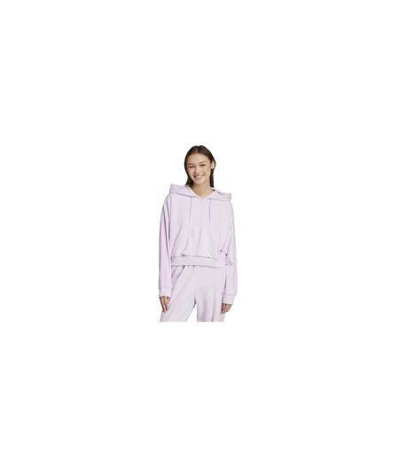 Sweat À Capuche Décontracté Essentials Femme Lavande Adidas