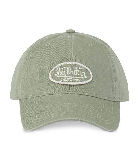 Casquette dad cap en sergé de coton avec patch brodé Log Vondutch