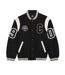 Veste bomber noir homme converse luxe varsity-1