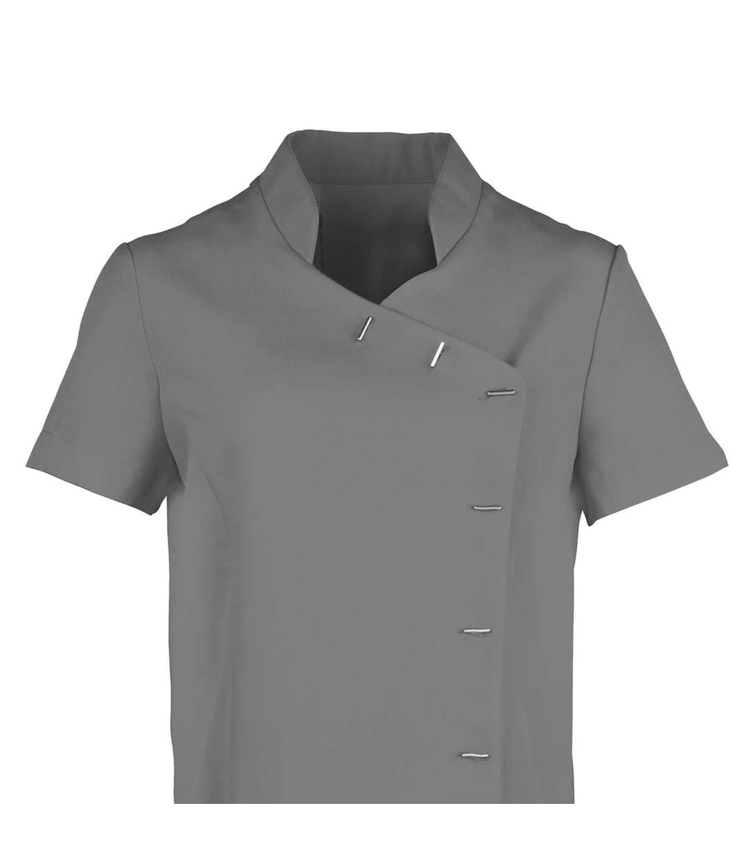 Pack Of 2  Womens/ladies *orchid* Tunic / Health Beauty & Spa / Workwear  Dark Grey Premier-2