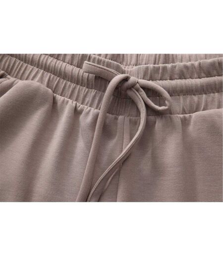 Womens/ladies Air Layer Casual Jogging Bottoms Stone Firetrap