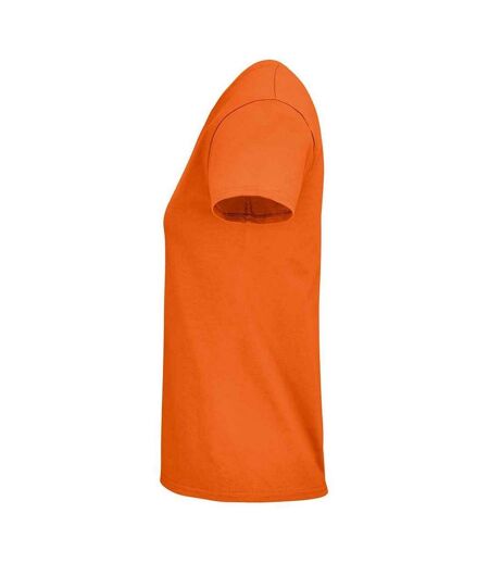 T-shirt Crusader Femme Orange SOLS