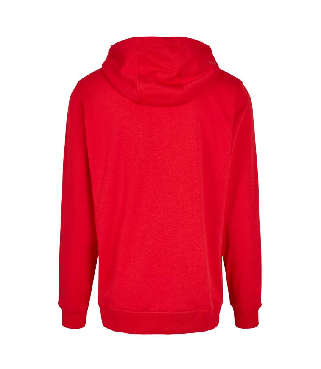 Sweat À Capuche Homme Rouge Vif Build Your Brand-2