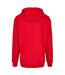Sweat À Capuche Homme Rouge Vif Build Your Brand-2