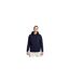 Mens Essential Fleece Raglan Hoodie Navy Blue Under Armour-1